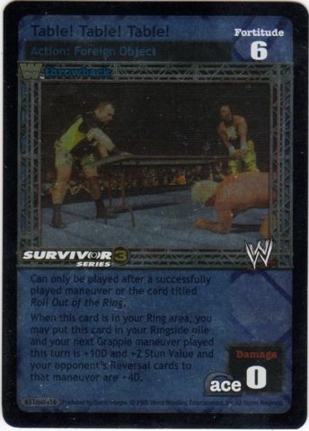 Table! Table! Table! (SS3) Foil